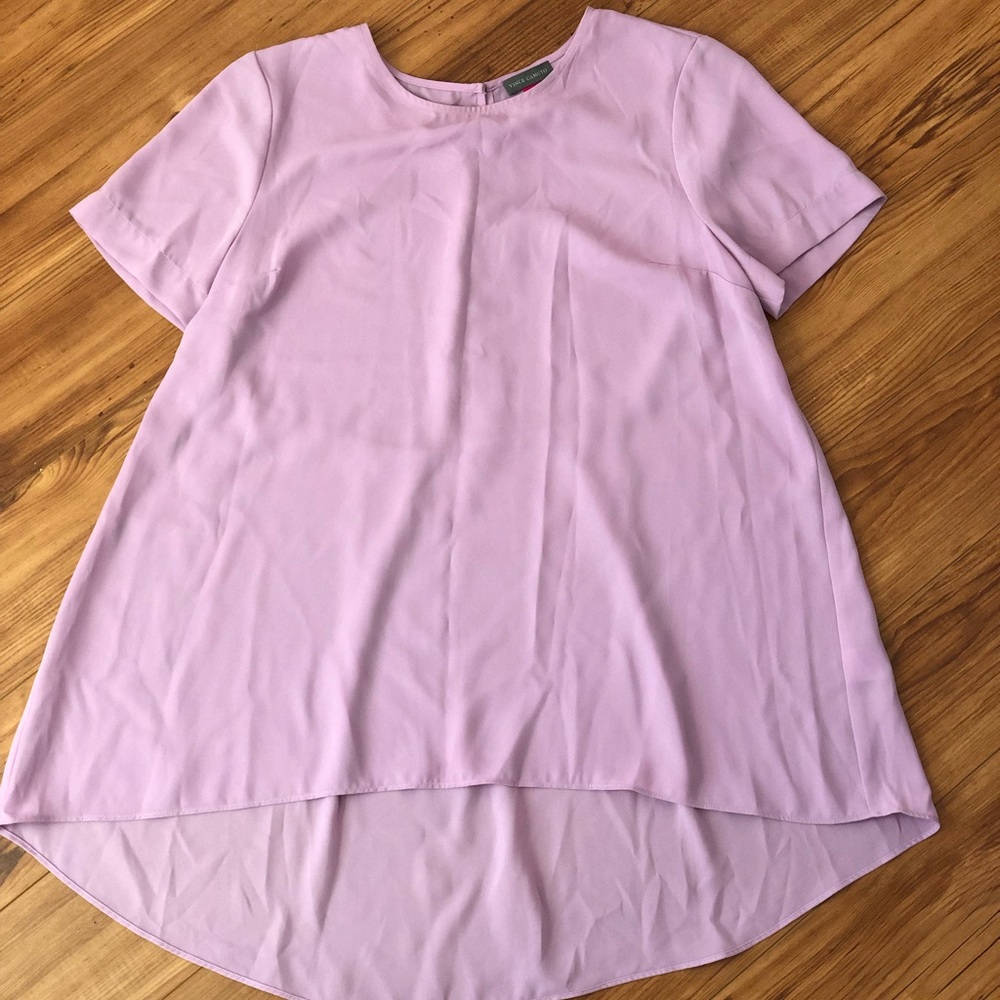 Vince Camuto lavender blouse